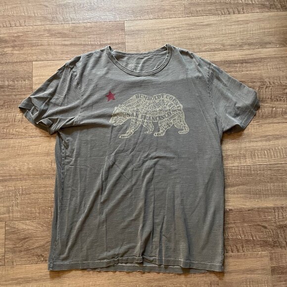 BUNDLE & SAVE! LUCKY BRAND "California Bear" tee, Men's size L. - Picture 1 of 2